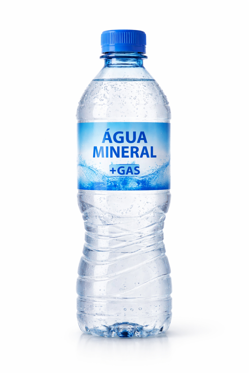 Água Mineral Com Gás